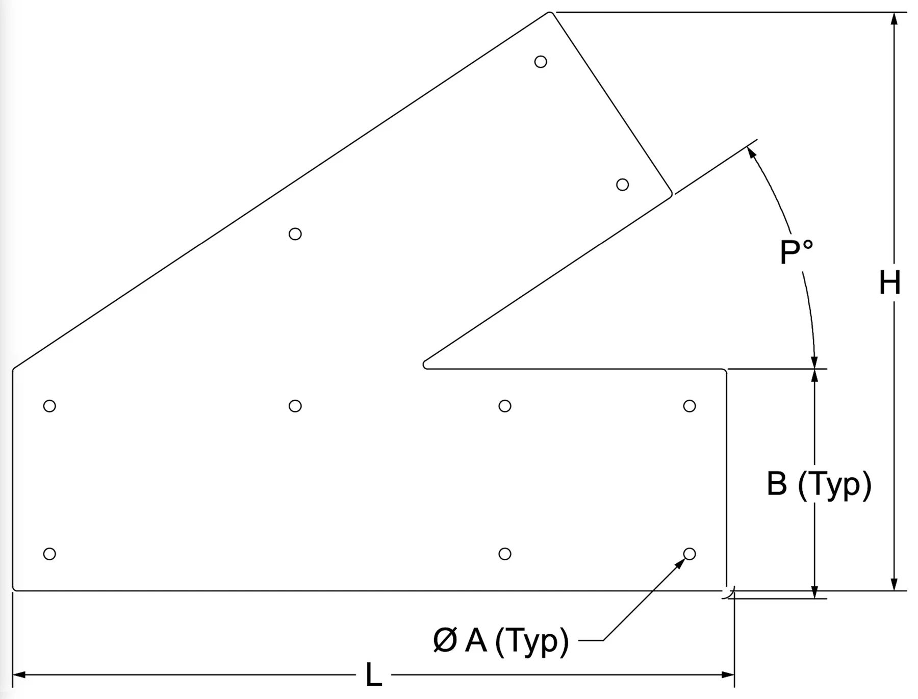 A1-8/12-4-6-5-B dimension drawing 1