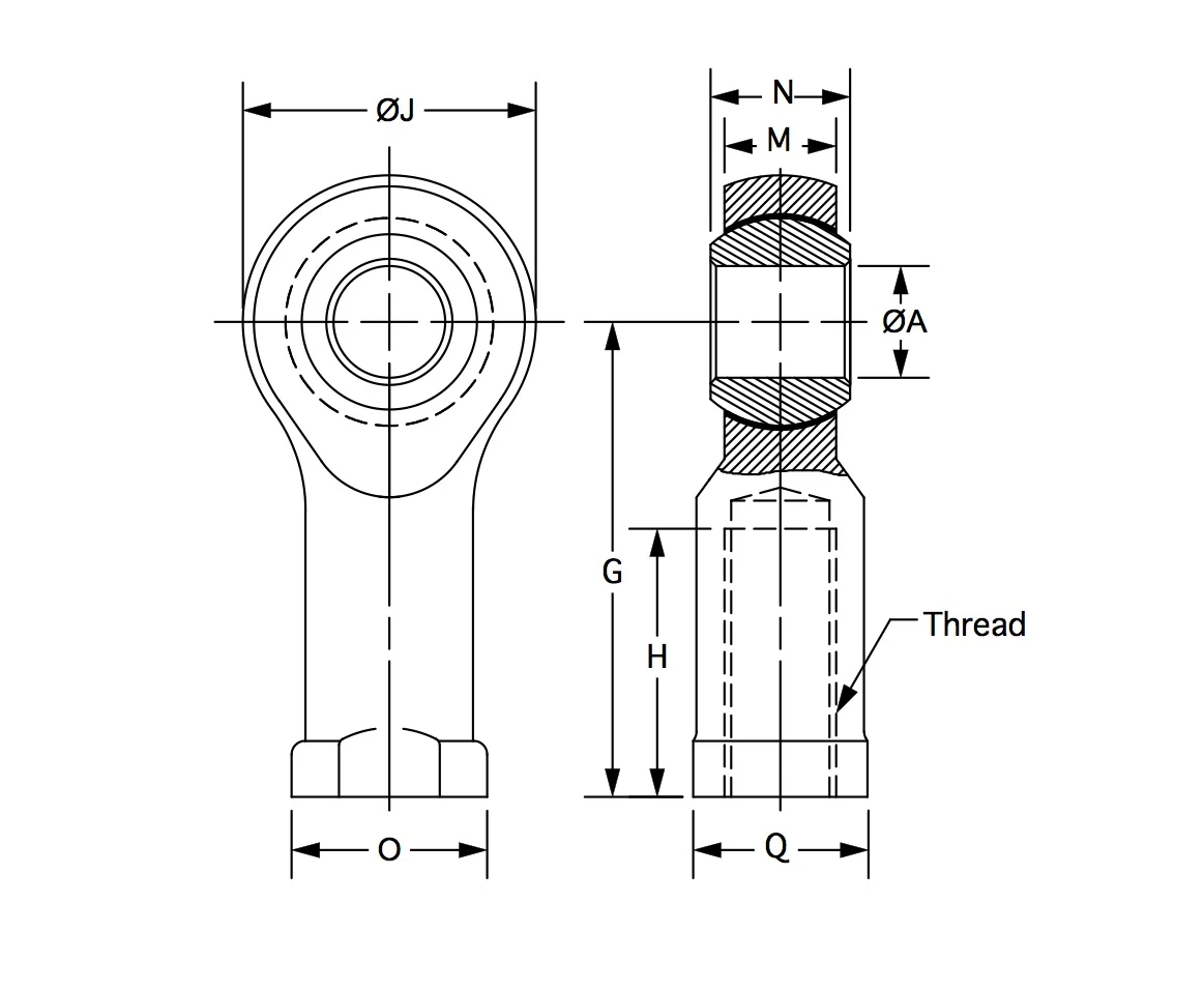 DXTF-16 dimension drawing 1