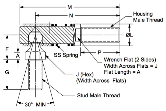 LDS250 dimension drawing 1