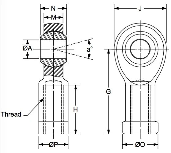 APF-8 dimension drawing 1