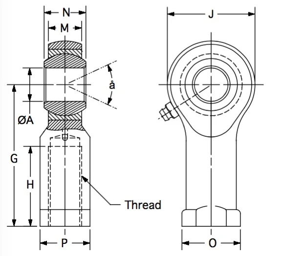 MEF-5Z-ZCHF dimension drawing 1