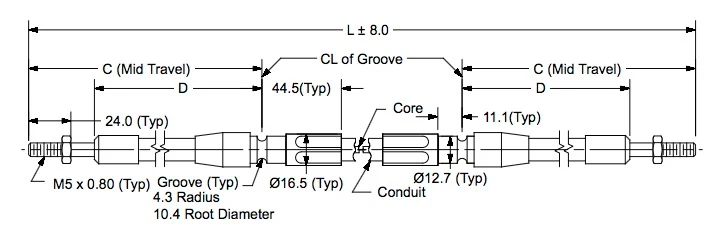 M5-2000-GV-GV-76.2 dimension drawing 1