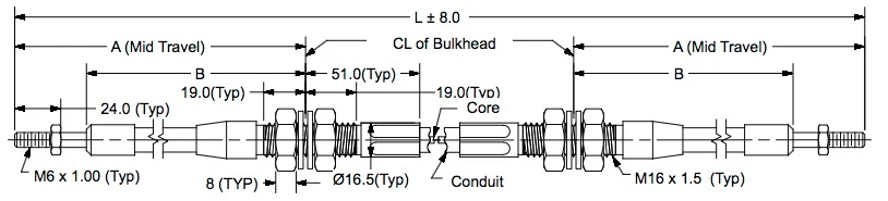 M6-1600-BH-BH-76.2 dimension drawing 1