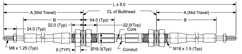 M8-1900-BH-BH-76.2 dimension drawing 1