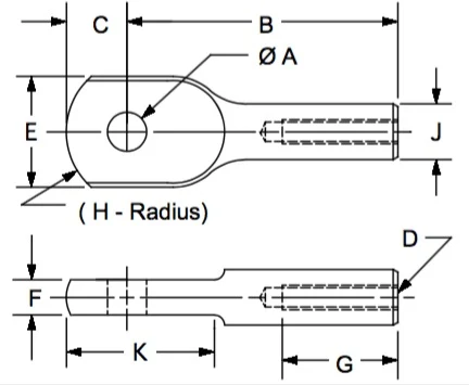 CTE-2F-375 dimension drawing 1