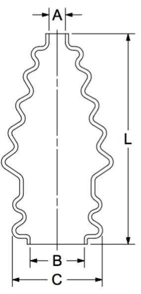 RLB-375R dimension drawing 1