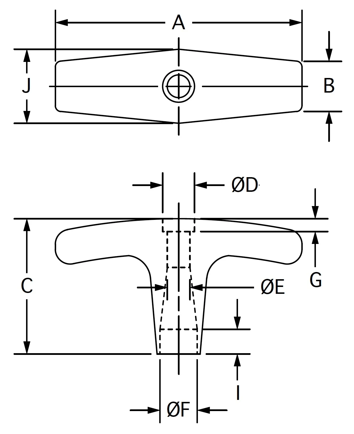 KSTP-187 dimension drawing 1