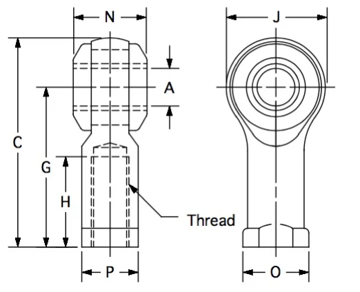 PREF-08L-08-1.500 dimension drawing 1
