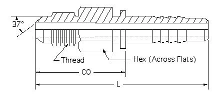 HSM-JC-SL-12-12 dimension drawing 1