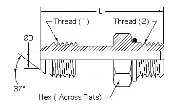 6400L-06-06 dimension drawing 1