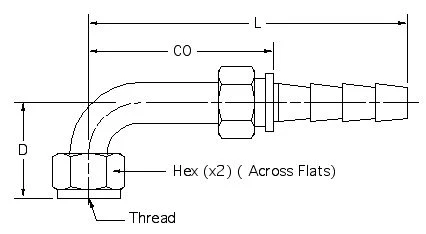 HSF-FS-SW-T90S-04-06 dimension drawing 1