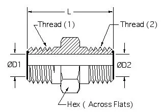 FS2403-12-12 dimension drawing 1