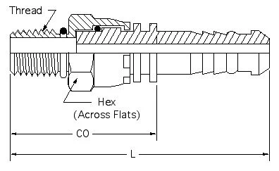 HSM-RB-SW-12-12 dimension drawing 1