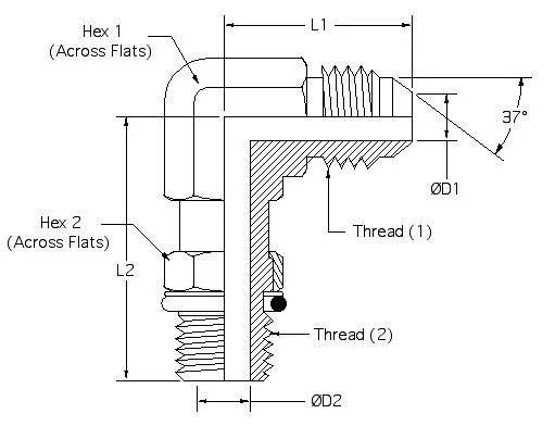 6801L-04-04 dimension drawing 1