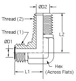 FS2501-08-06 dimension drawing 1