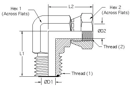 FS6500-04-04 dimension drawing 1