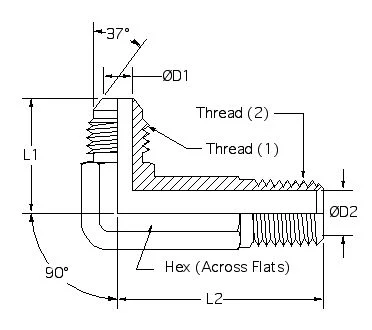 2501LLL-04-02 dimension drawing 1