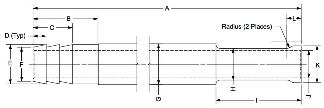 CBT-40-3 (tube) dimension drawing 1