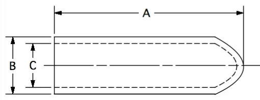 CTP-40 (thread protector) dimension drawing 1
