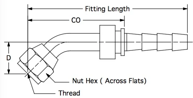 HSF-JC-SW-T45S-06-08 dimension drawing 1